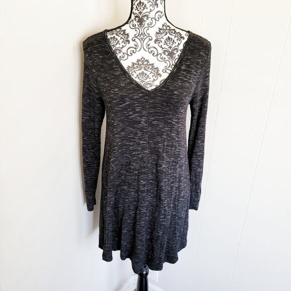 Abercrombie Long Sleeve V-neck Mini Dress - Picture 1 of 3